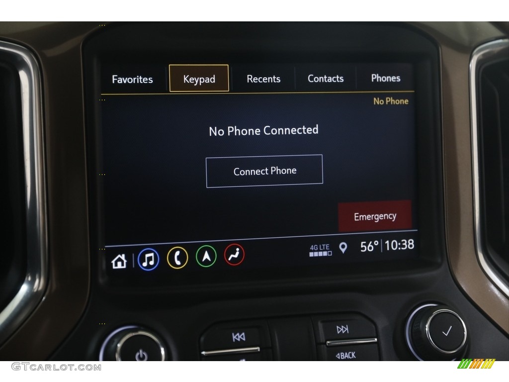 2019 Silverado 1500 High Country Crew Cab 4WD - Havana Brown Metallic / Jet Black/Umber photo #12