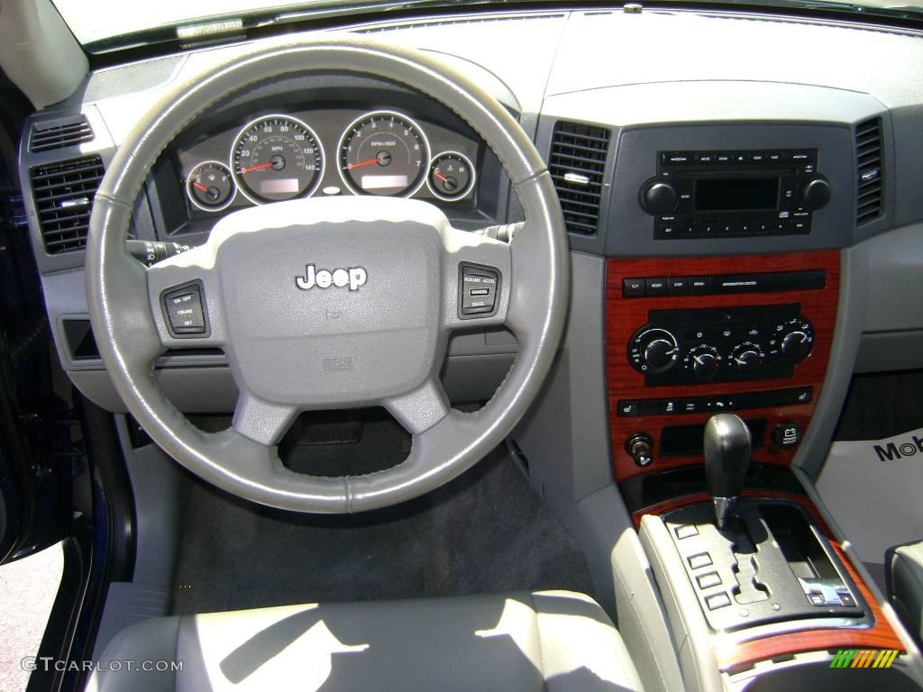 2005 Grand Cherokee Limited 4x4 - Midnight Blue Pearl / Medium Slate Gray photo #13