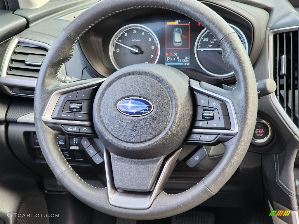 2021 Subaru Forester 2.5i Limited Gray Steering Wheel Photo #146091775