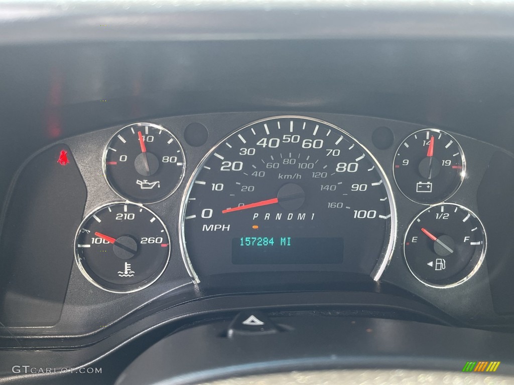 2016 GMC Savana Cutaway 3500 Commercial Moving Truck Gauges Photo #146091831