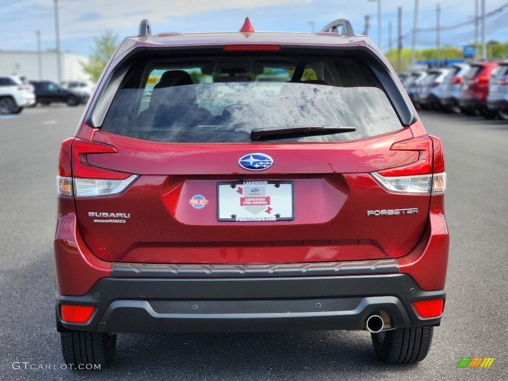 2021 Forester 2.5i Limited - Crimson Red Pearl / Gray photo #13