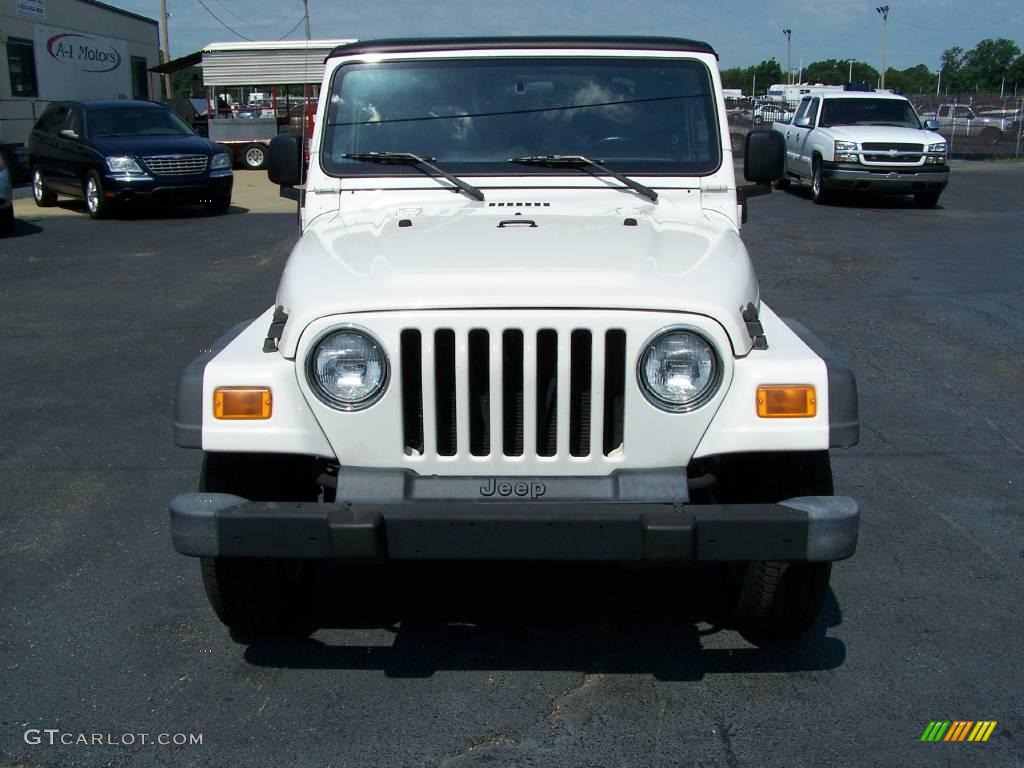 2005 Wrangler X 4x4 - Stone White / Dark Slate Gray photo #2