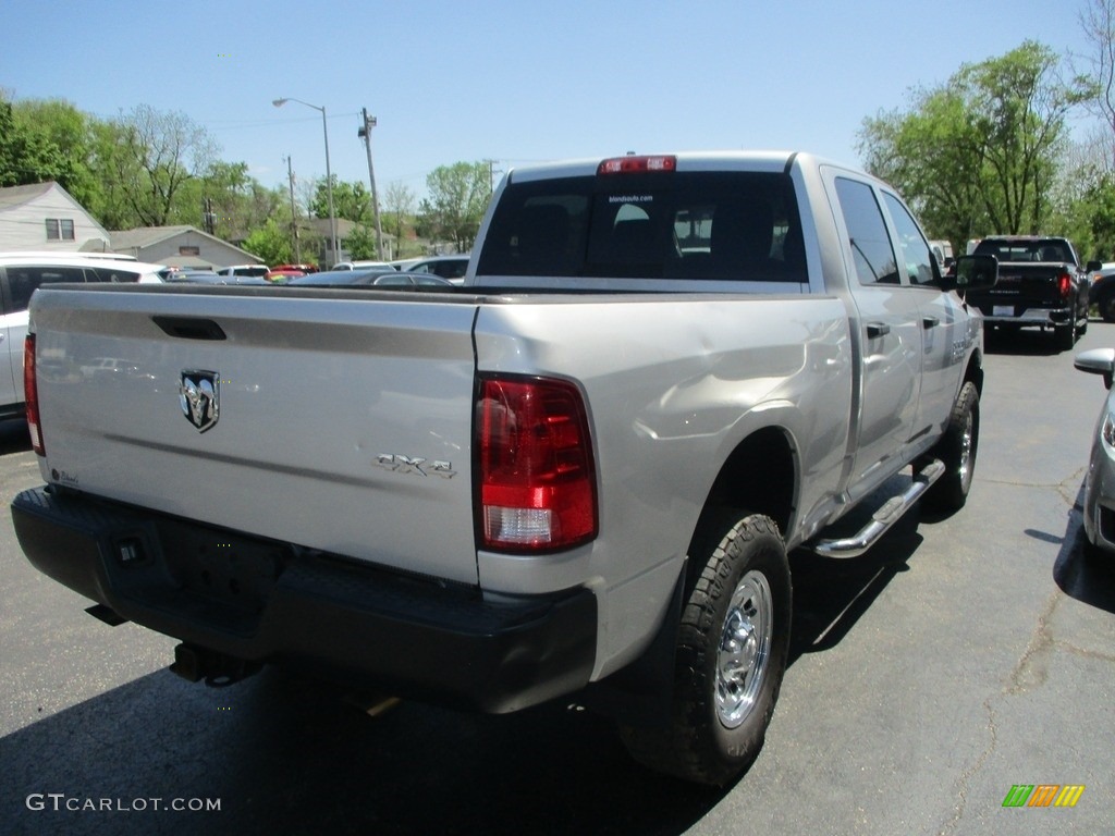 2016 2500 Tradesman Crew Cab 4x4 - Bright Silver Metallic / Black/Diesel Gray photo #4