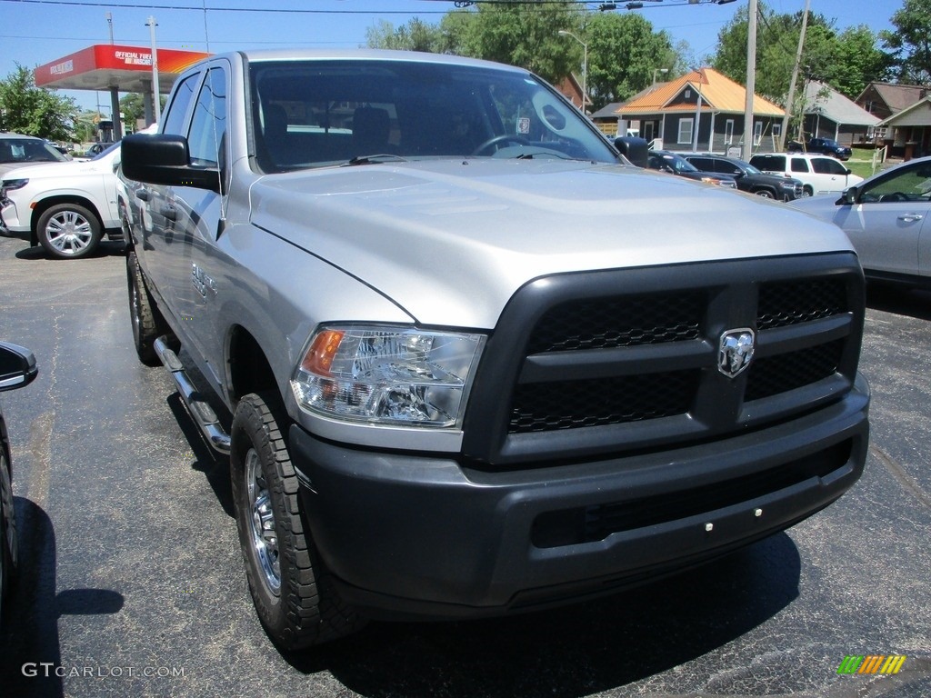 2016 2500 Tradesman Crew Cab 4x4 - Bright Silver Metallic / Black/Diesel Gray photo #5