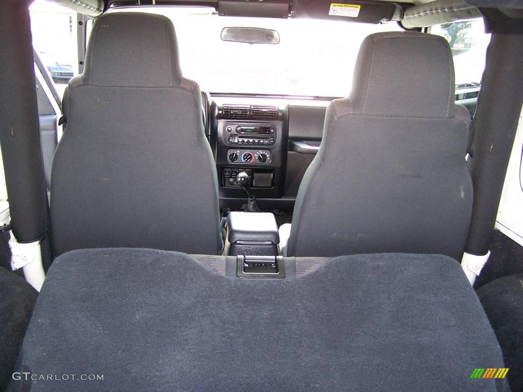 2005 Wrangler X 4x4 - Stone White / Dark Slate Gray photo #7