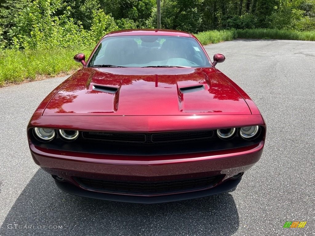 2023 Challenger SXT Blacktop - Octane Red Pearl / Black photo #3