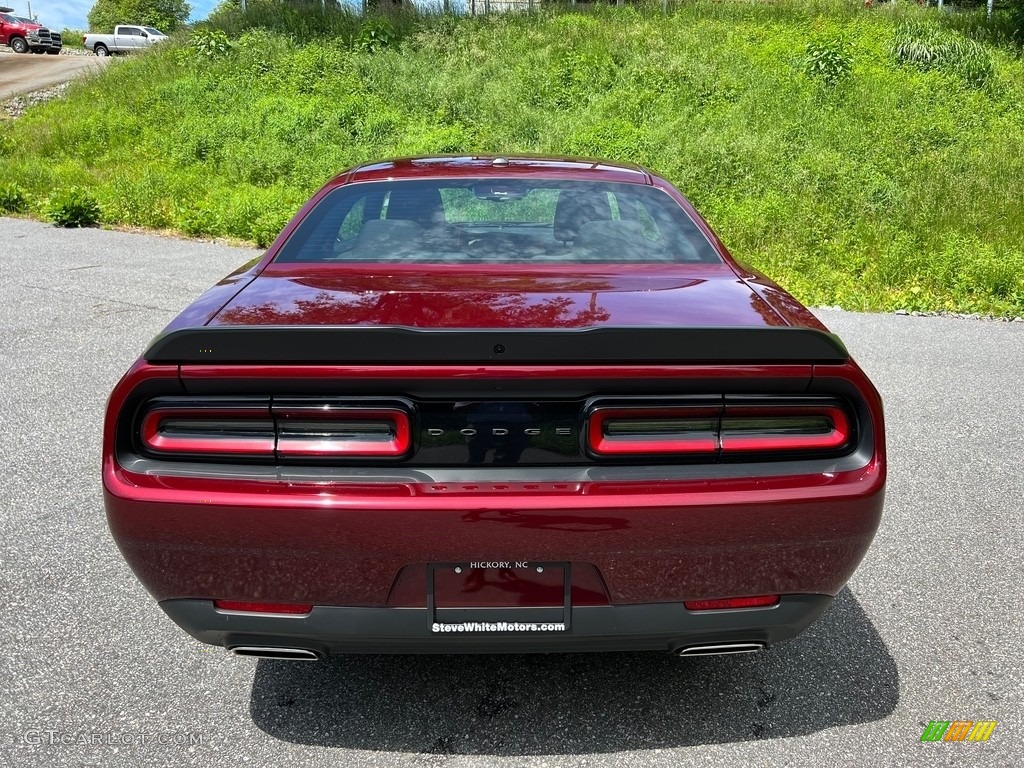 2023 Challenger SXT Blacktop - Octane Red Pearl / Black photo #7