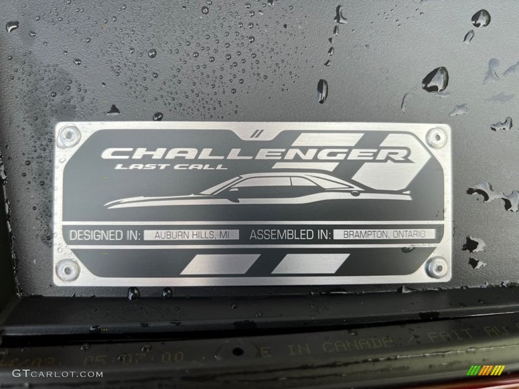 2023 Challenger SXT Blacktop - Octane Red Pearl / Black photo #10