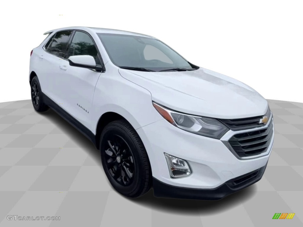 2020 Equinox LT AWD - Summit White / Jet Black photo #2