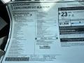 2023 Dodge Challenger SXT Blacktop Window Sticker
