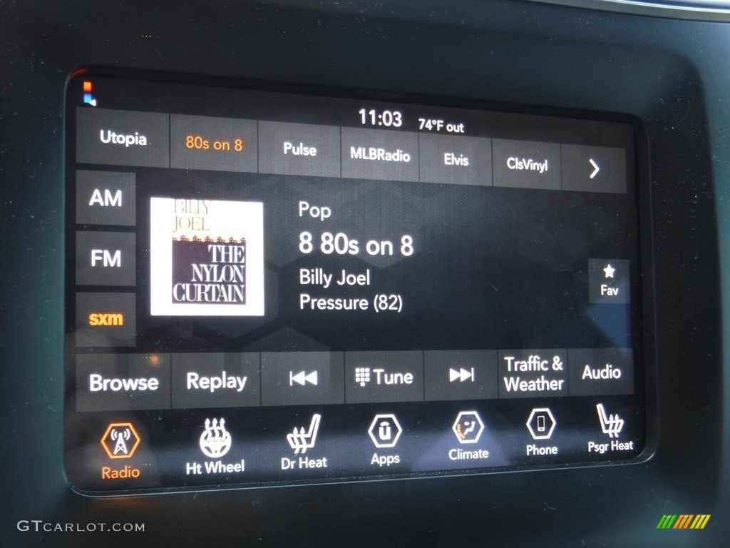 2020 Cherokee Latitude Plus 4x4 - Sting-Gray / Black photo #22