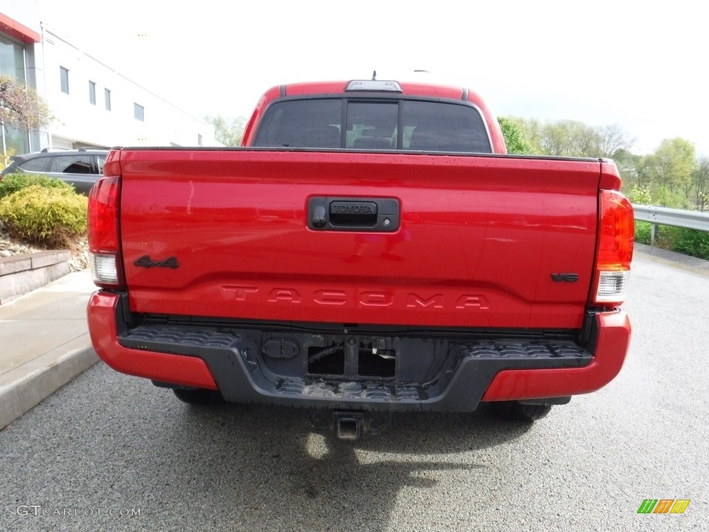 2019 Tacoma SR Double Cab 4x4 - Barcelona Red Metallic / Cement Gray photo #13