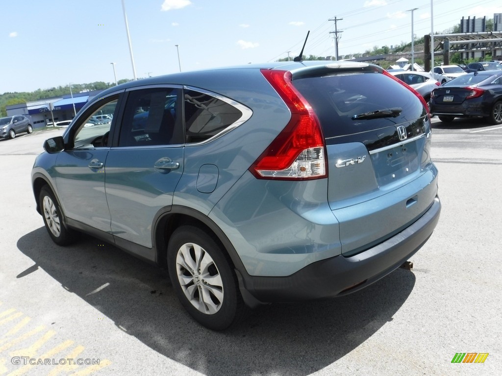 2014 CR-V EX AWD - Mountain Air Metallic / Beige photo #7