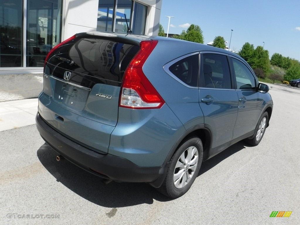 2014 CR-V EX AWD - Mountain Air Metallic / Beige photo #9