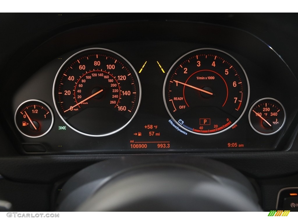 2016 BMW 3 Series 335i xDrive Gran Turismo Gauges Photos