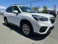 Front 3/4 View of 2021 Forester 2.5i Premium