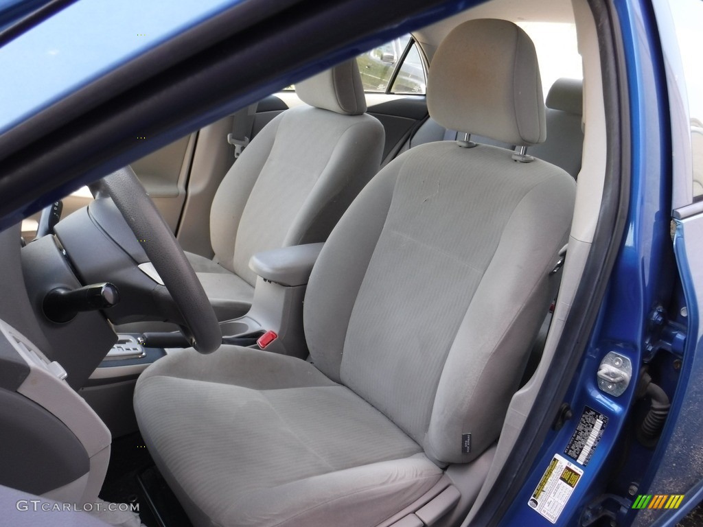 2010 Corolla LE - Blue Streak Metallic / Bisque photo #12