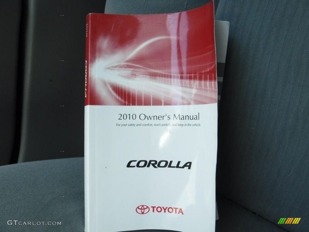 2010 Corolla LE - Blue Streak Metallic / Bisque photo #24