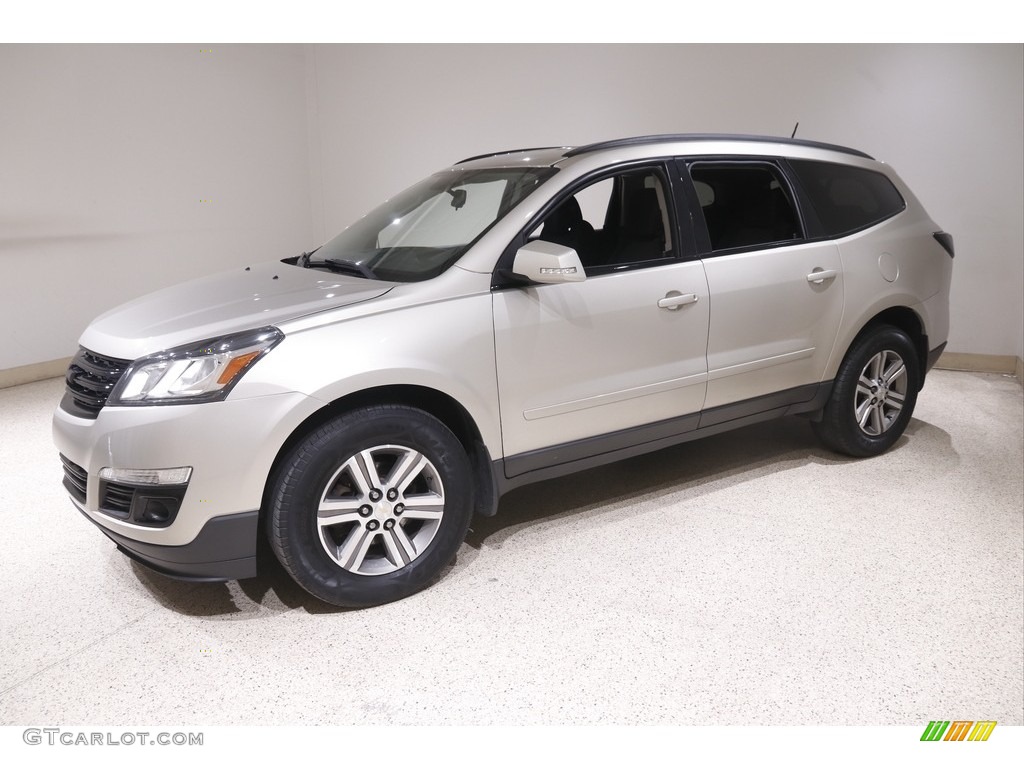 2016 Traverse LT AWD - Champagne Silver Metallic / Ebony photo #3