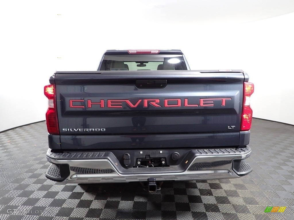 2019 Silverado 1500 LT Double Cab 4WD - Shadow Gray Metallic / Gideon/Very Dark Atmosphere photo #8