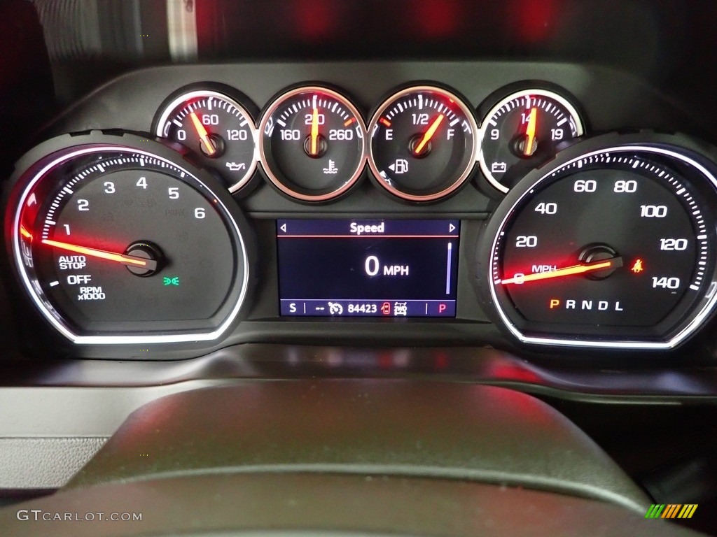 2019 Silverado 1500 LT Double Cab 4WD - Shadow Gray Metallic / Gideon/Very Dark Atmosphere photo #19