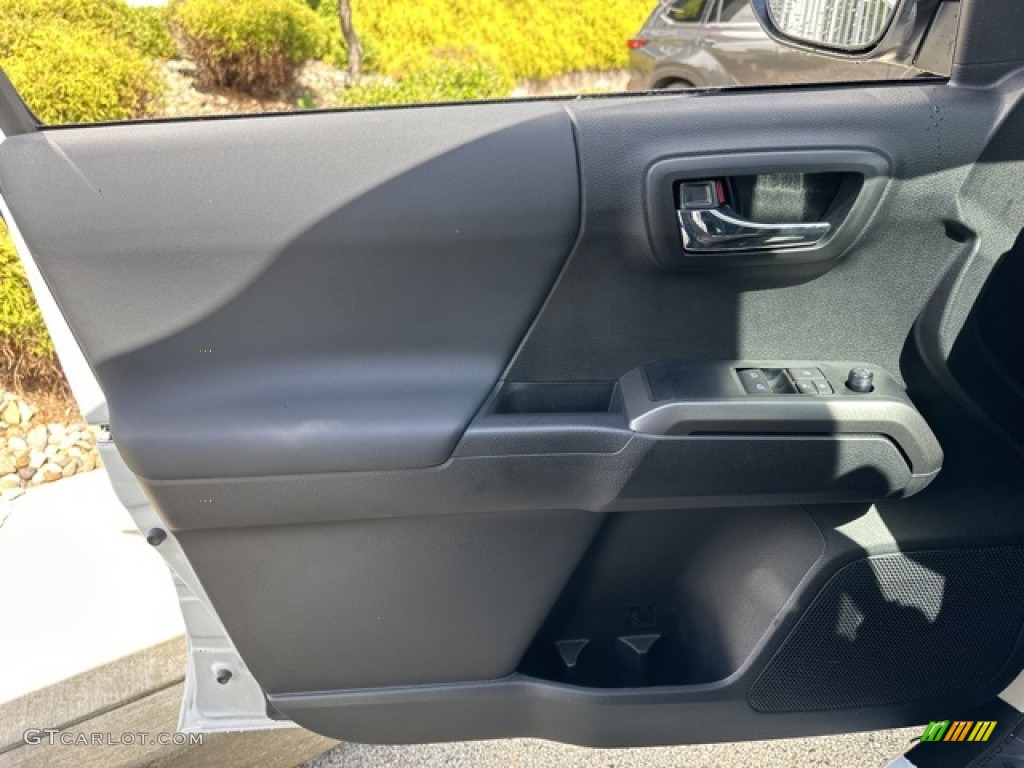 2023 Toyota Tacoma TRD Off Road Access Cab 4x4 Black/Cement Door Panel Photo #146097258