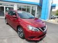 2019 Scarlet Ember Tintcoat Nissan Sentra SV  photo #5