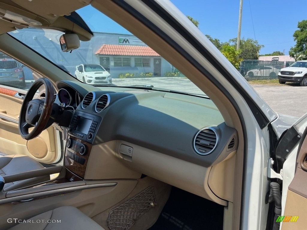 2008 ML 350 4Matic - Arctic White / Macadamia photo #7