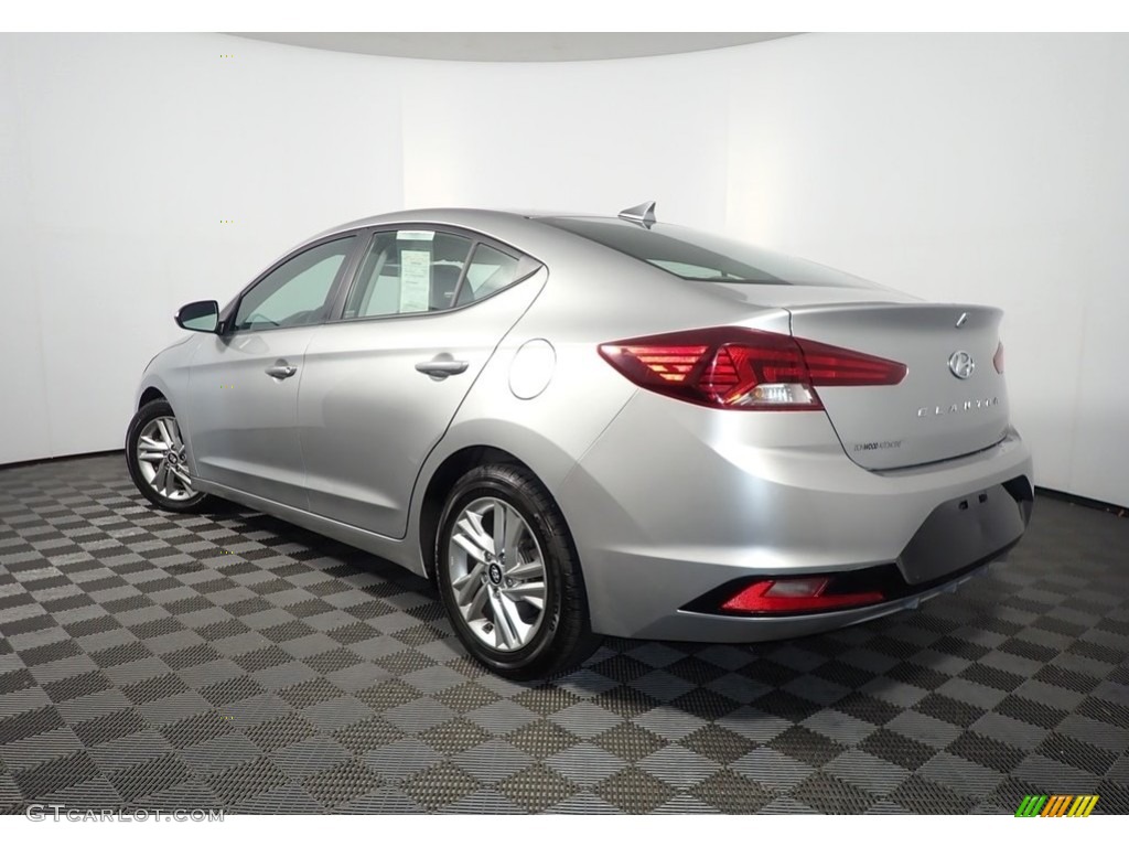 2020 Elantra SEL - Stellar Silver / Gray photo #11