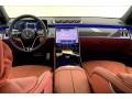 Sienna Brown/Black Dashboard Photo for 2023 Mercedes-Benz S #146098159