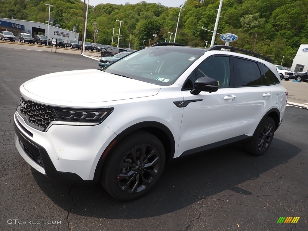 2023 Sorento X-Line SX Prestige AWD - Glacial White Pearl / Black photo #4