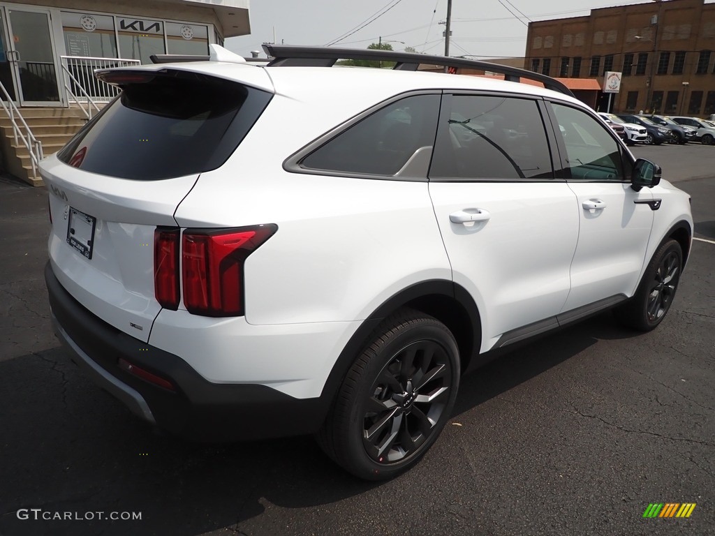 2023 Sorento X-Line SX Prestige AWD - Glacial White Pearl / Black photo #8