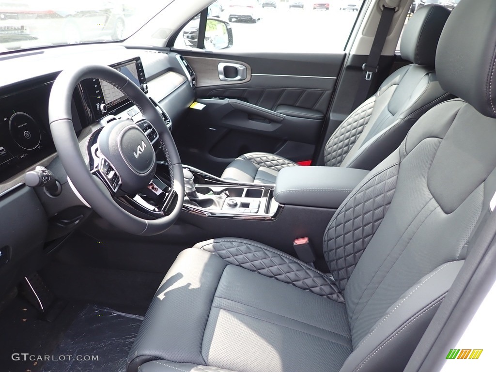 Black Interior 2023 Kia Sorento X-Line SX Prestige AWD Photo #146098618
