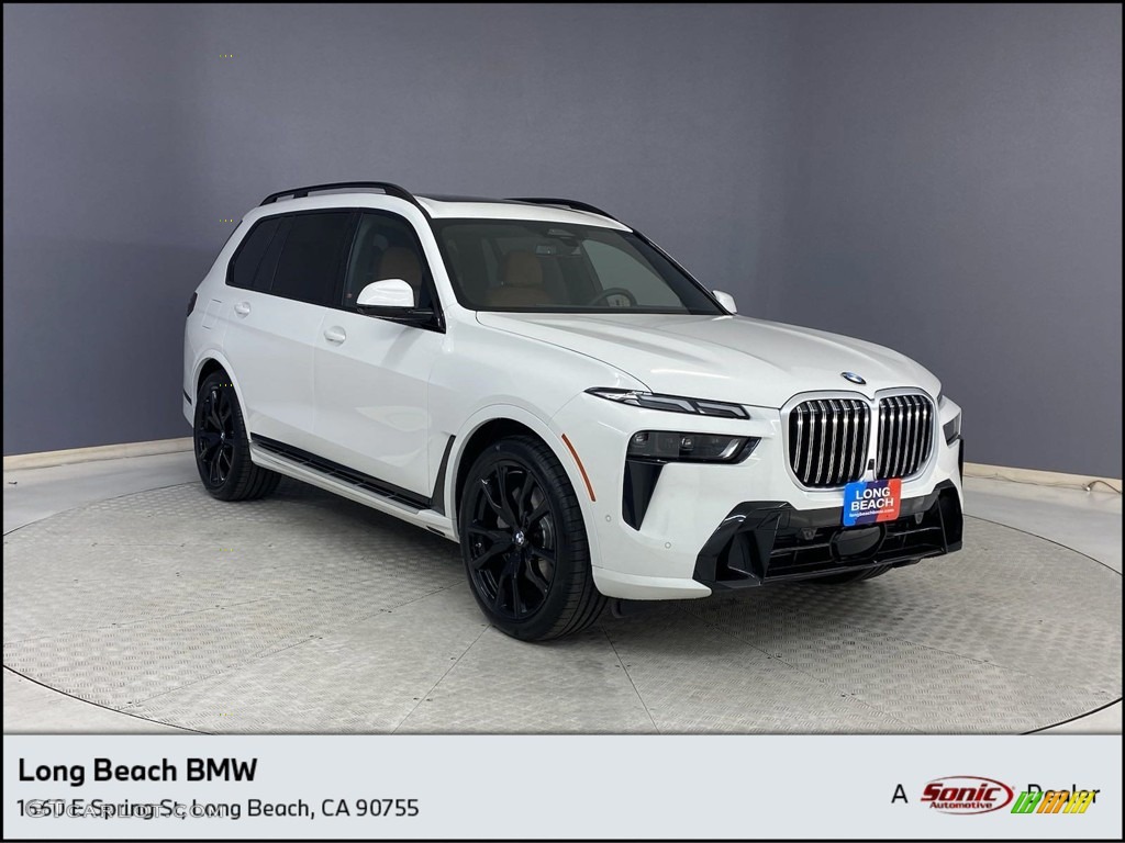 2024 X7 xDrive40i - Alpine White / Cognac photo #1