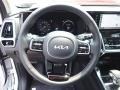 2023 Kia Sorento Black Interior Steering Wheel Photo