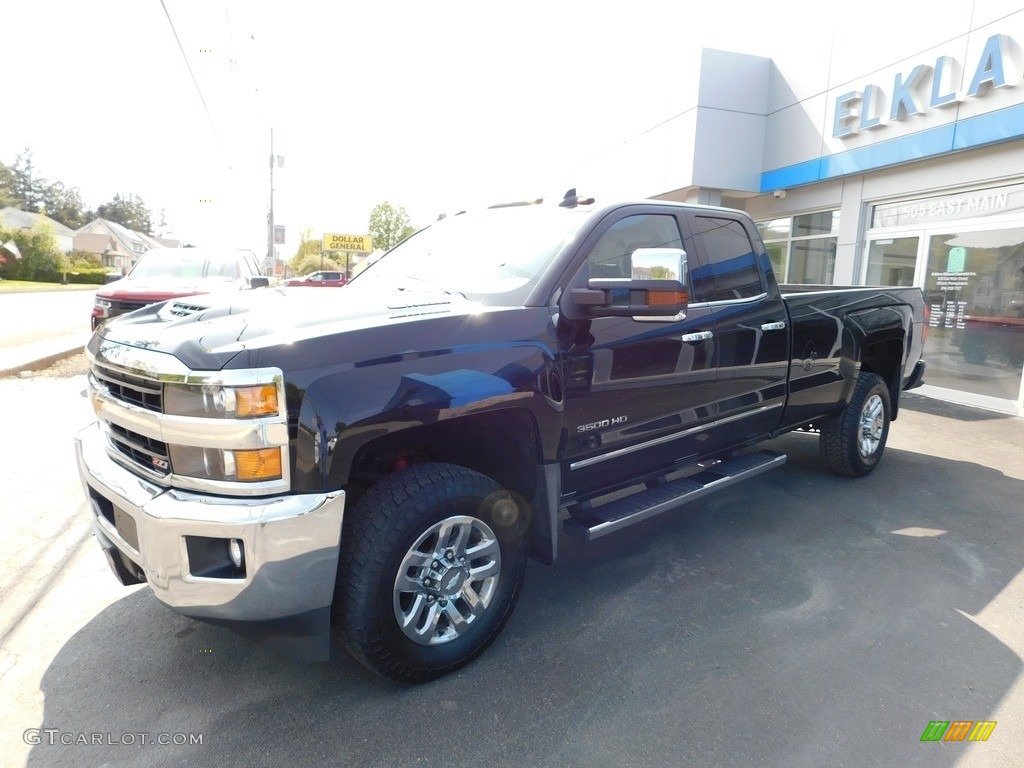 2018 Silverado 3500HD LTZ Crew Cab 4x4 - Black / Jet Black photo #1