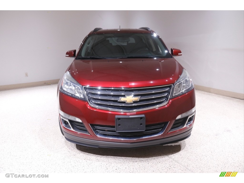 2015 Traverse LT AWD - Siren Red Tintcoat / Ebony photo #2