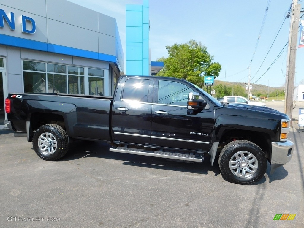 2018 Silverado 3500HD LTZ Crew Cab 4x4 - Black / Jet Black photo #6