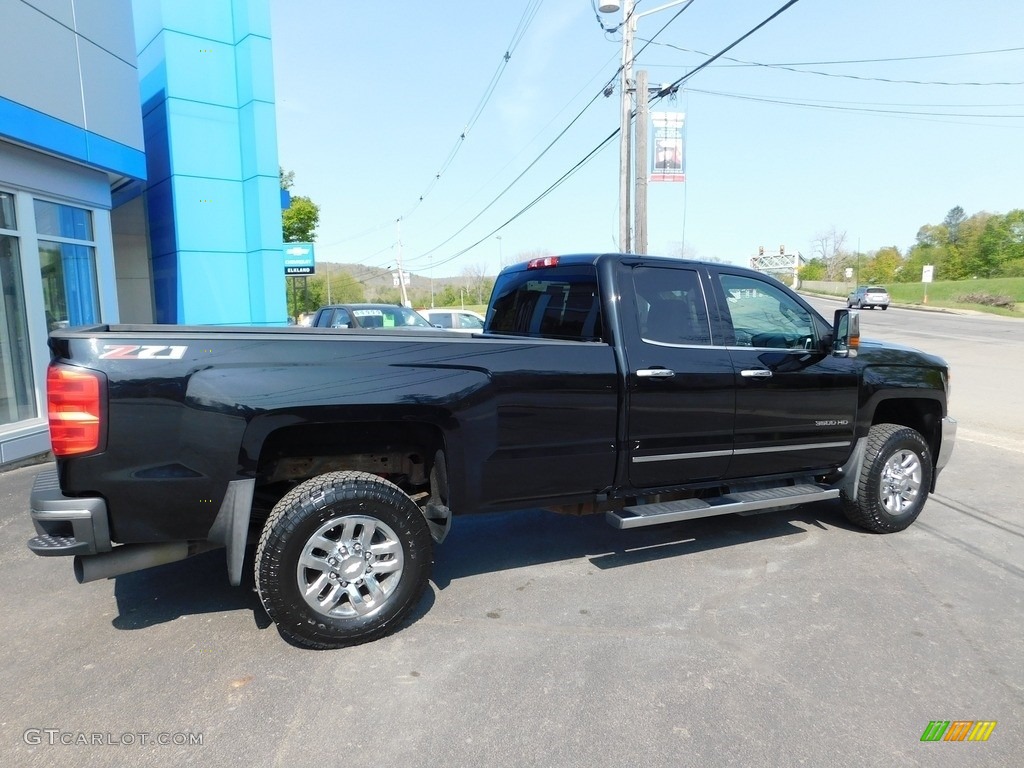 2018 Silverado 3500HD LTZ Crew Cab 4x4 - Black / Jet Black photo #8