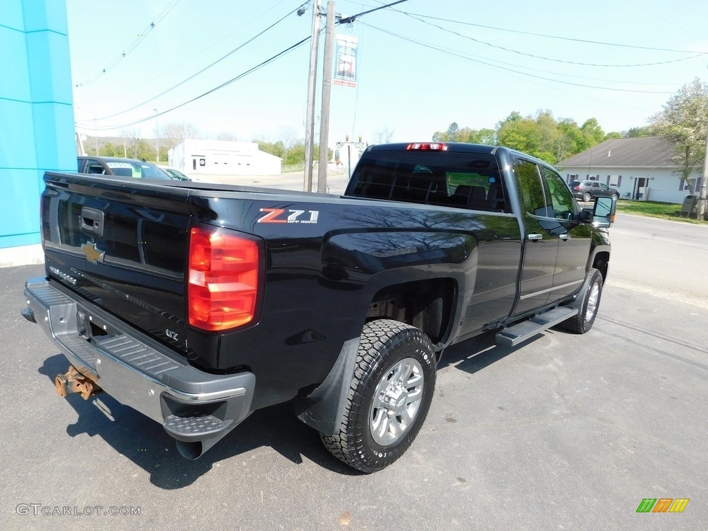 2018 Silverado 3500HD LTZ Crew Cab 4x4 - Black / Jet Black photo #9