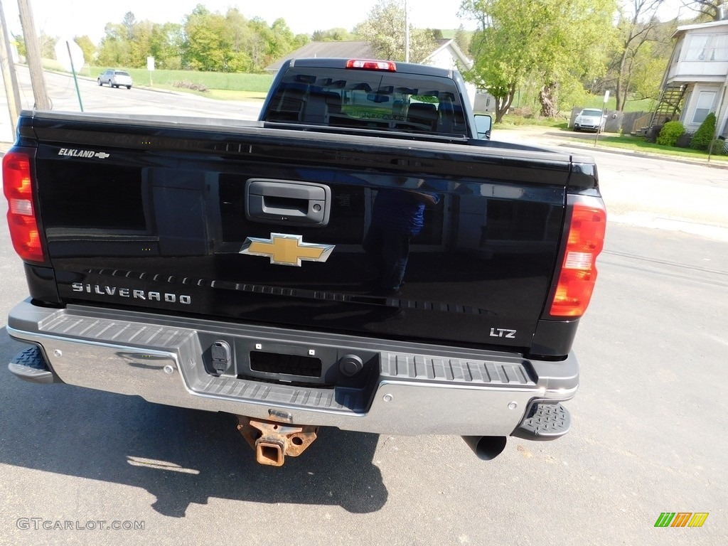 2018 Silverado 3500HD LTZ Crew Cab 4x4 - Black / Jet Black photo #10