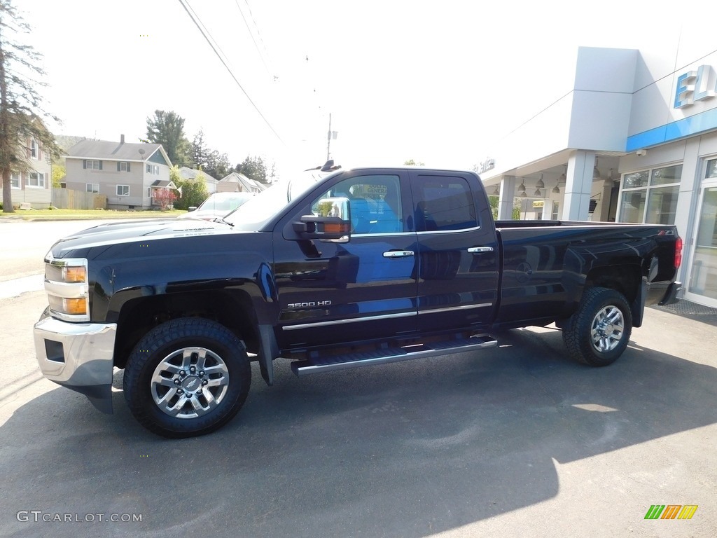 Black 2018 Chevrolet Silverado 3500HD LTZ Crew Cab 4x4 Exterior Photo #146099476