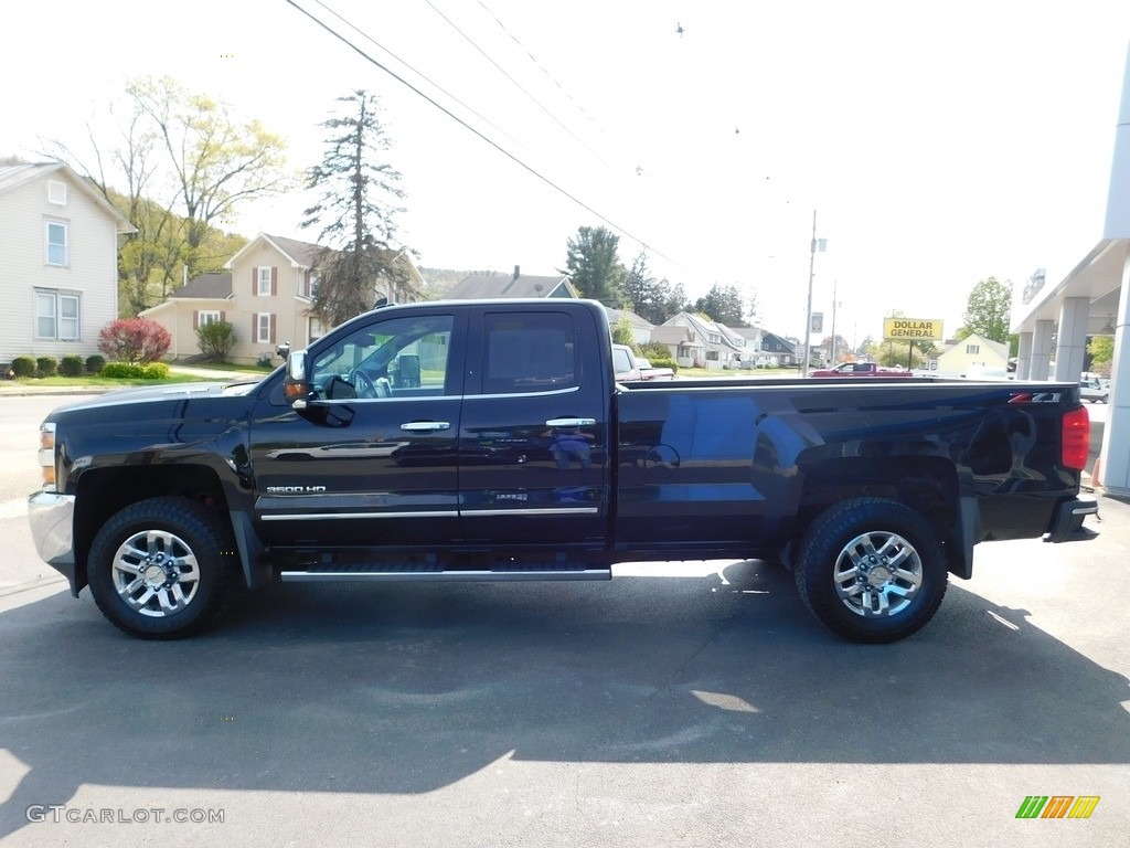 Black 2018 Chevrolet Silverado 3500HD LTZ Crew Cab 4x4 Exterior Photo #146099497