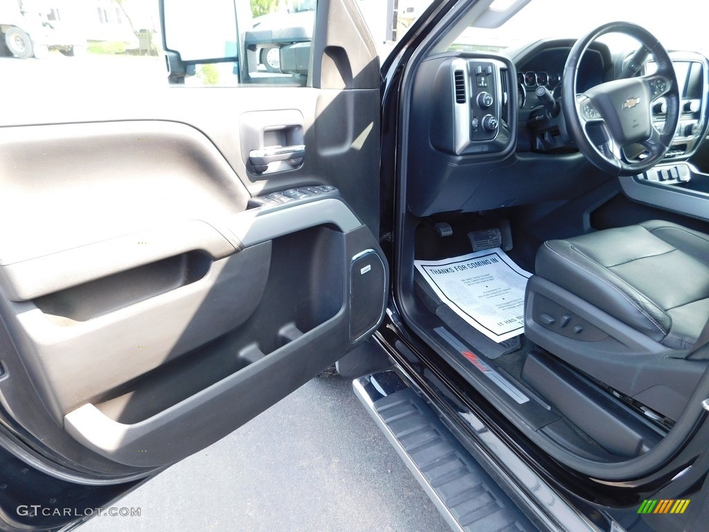 2018 Silverado 3500HD LTZ Crew Cab 4x4 - Black / Jet Black photo #21
