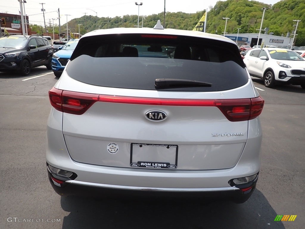 2021 Sportage LX AWD - Sparkling Silver / Black photo #7