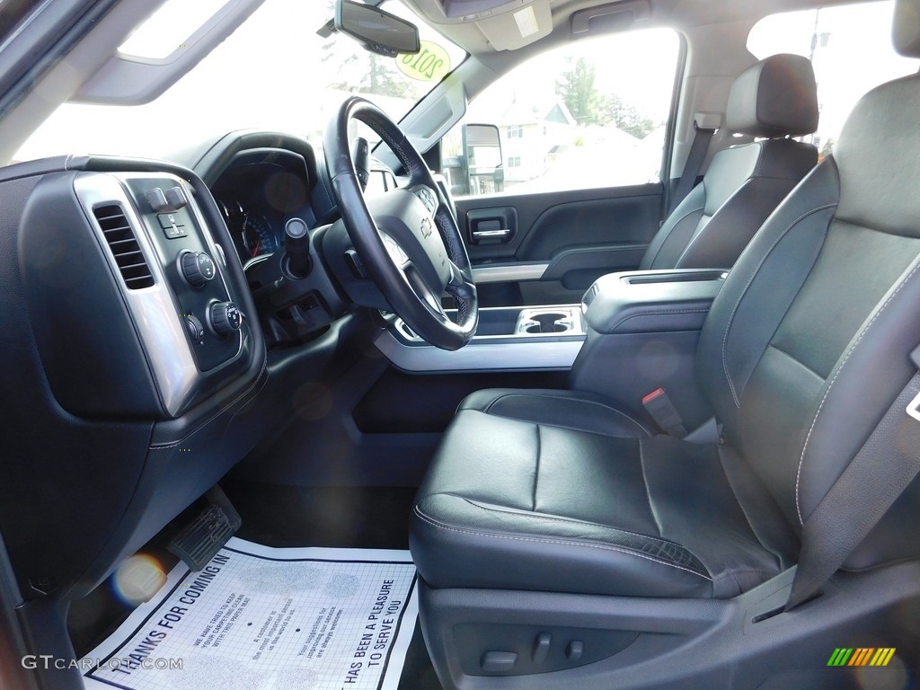 2018 Chevrolet Silverado 3500HD LTZ Crew Cab 4x4 Front Seat Photo #146099725