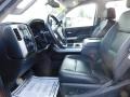 Jet Black Front Seat Photo for 2018 Chevrolet Silverado 3500HD #146099725