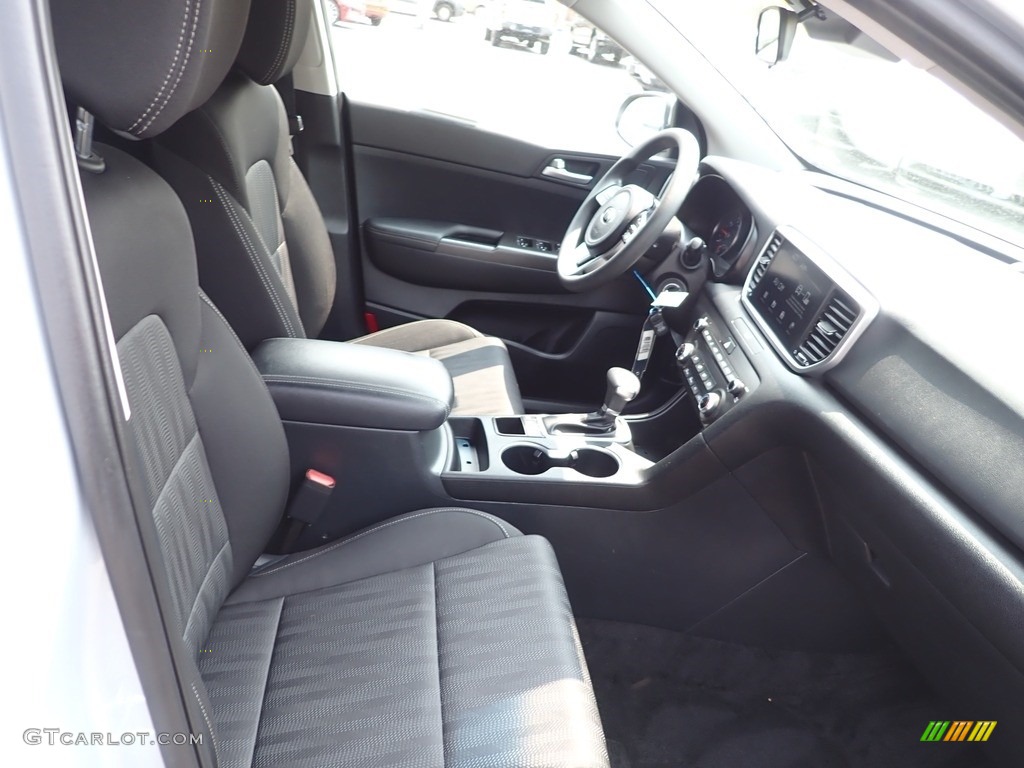 2021 Sportage LX AWD - Sparkling Silver / Black photo #11