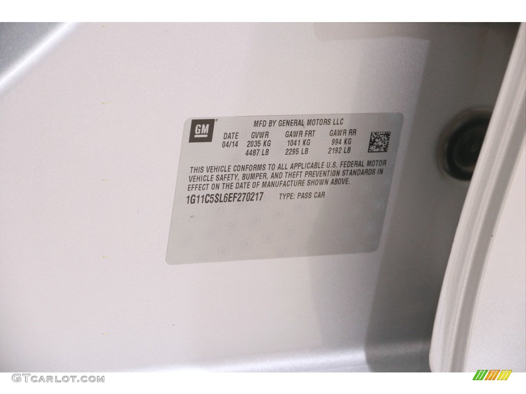 2014 Malibu LT - Silver Ice Metallic / Jet Black/Titanium photo #19