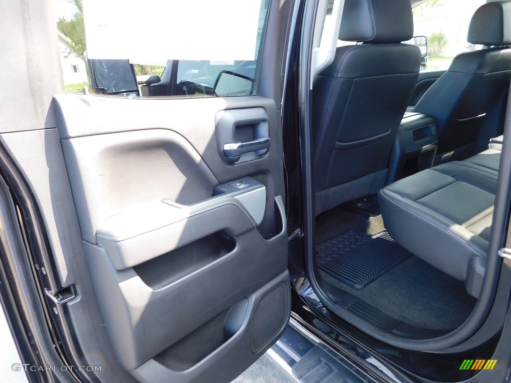 2018 Silverado 3500HD LTZ Crew Cab 4x4 - Black / Jet Black photo #45